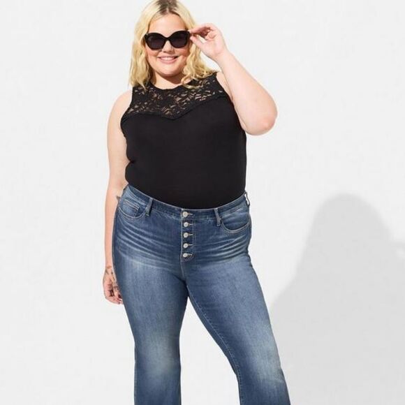 Torrid Super soft lace sweetheart Bodysuit NWT - Picture 1 of 5